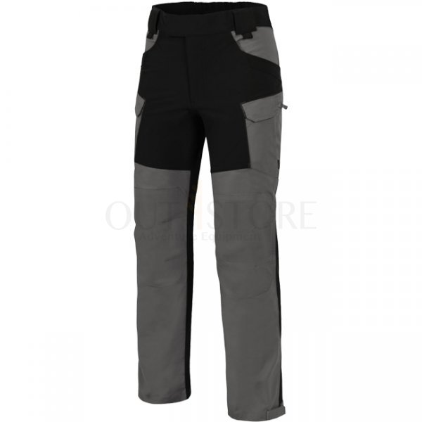 Helikon-Tex Hybrid Outback Pants Duracanvas - Cloud Grey / Black A - 2XL - Long
