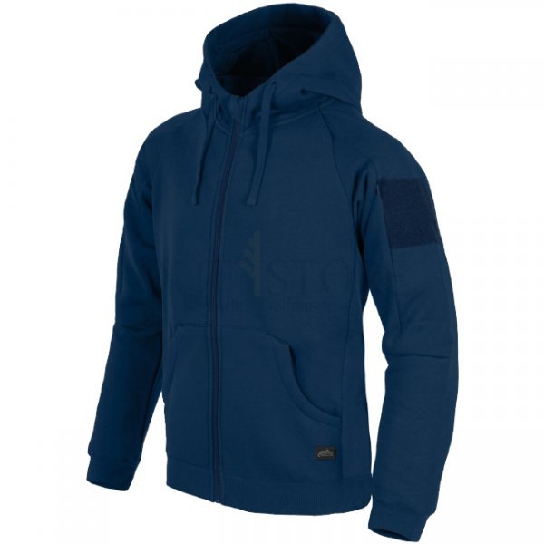 Helikon-Tex Urban Tactical Hoodie Lite FullZip - Blue - XS
