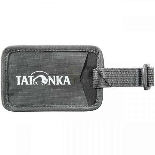 Tatonka Travel Name Tag - Titan Grey