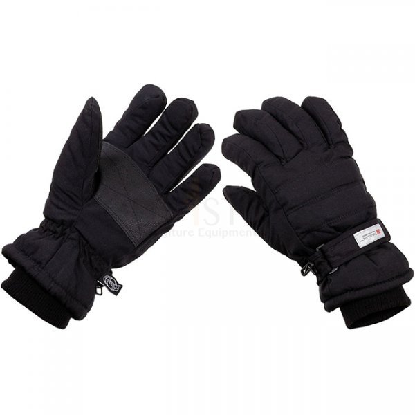 MFH Gloves 3M Thinsulate - Black - XL