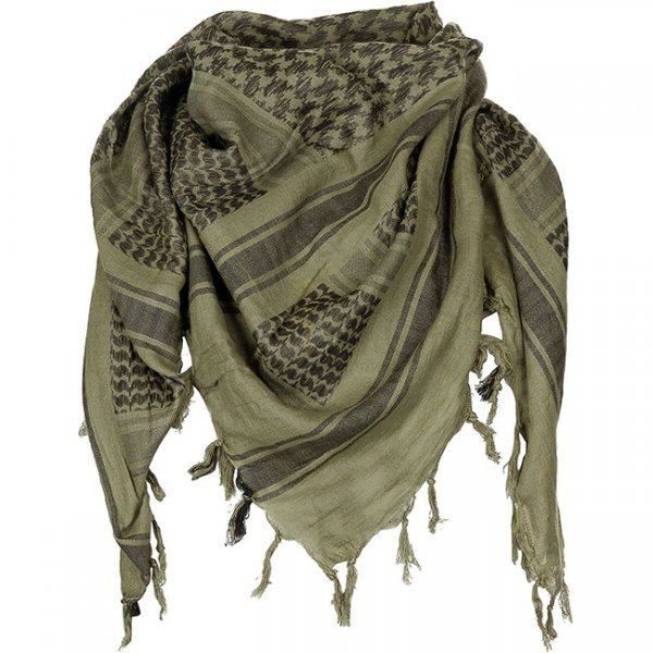 MFH Shemagh Scarf Supersoft - Olive / Black