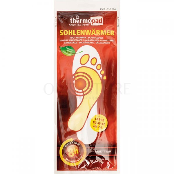 Thermopad Single Use Sole Warmer - 36-39