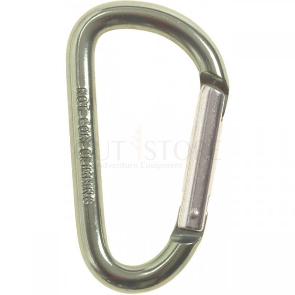 MFH Carabiner 80 mm - Silver