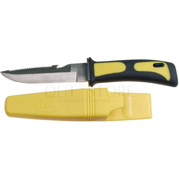 FoxOutdoor Diving Knife - Yellow