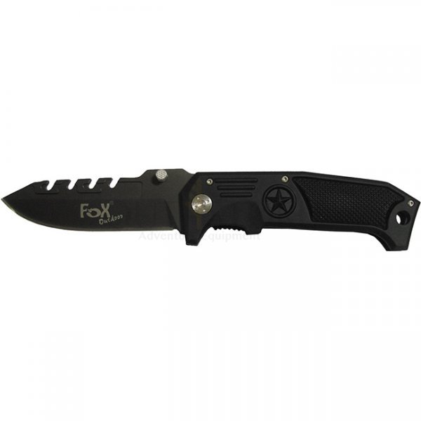 FoxOutdoor Jack Knife One-Handed - Black