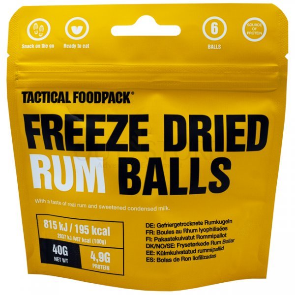 Tactical Foodpack Rum Balls 40g
