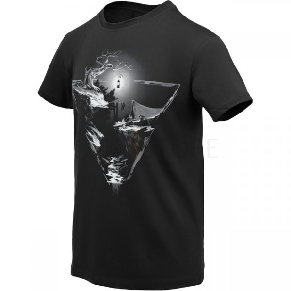 Helikon T-Shirt Night Valley - Black - 3XL