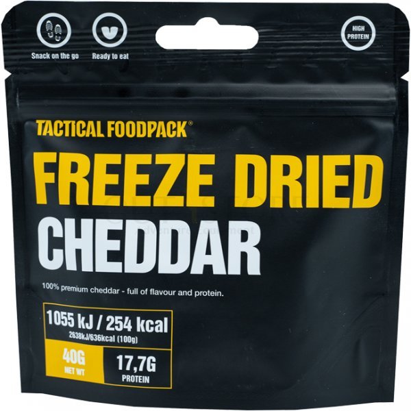 Tactical Foodpack Freeze-Dried Cheddar Snack