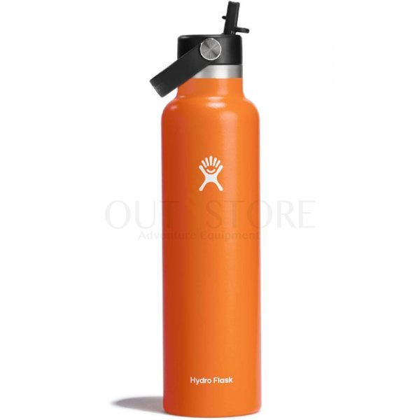 Hydro Flask Standard Mouth Insulated Water Bottle & Flex Straw 24oz - Mesa