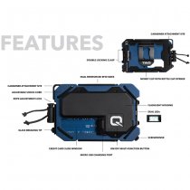 QuiqLite TAQ Wallet - Blue