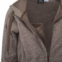 Helikon Covert Tactical Hoodie FullZip - Melange Light Tan - 2XL