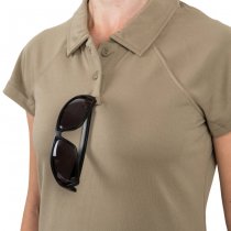 Helikon Women's UTL Polo Shirt TopCool Lite - Black - XS