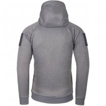 Helikon Urban Tactical Hoodie FullZip - Melange Black-Grey - 3XL