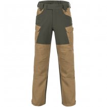 Helikon Hybrid Outback Pants Duracanvas - Coyote / Taiga Green - S - XLong