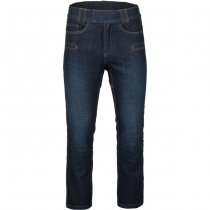 Helikon Greyman Tactical Jeans Slim - Denim Mid Dark Blue - L - Long