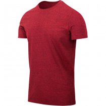 Helikon Classic T-Shirt Slim - Melange Red - XS