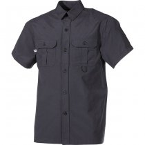 FoxOutdoor Outdoor Shirt Short Sleeve Microfiber - Black