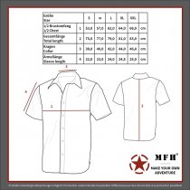 FoxOutdoor Outdoor Shirt Short Sleeve Microfiber - Black - XL