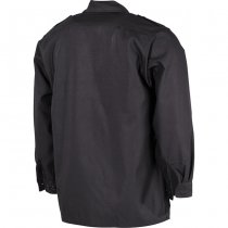MFH US Shirt Long Sleeve - Black - S
