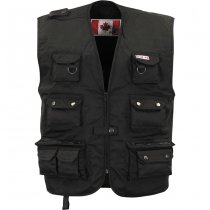 FoxOutdoor Heavy Outdoor Vest - Black - 3XL