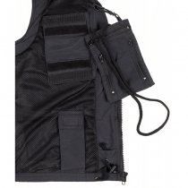 FoxOutdoor Microfiber Outdoor Vest - Black - 2XL