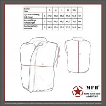 FoxOutdoor Microfiber Outdoor Vest - Black - 2XL