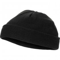 MFH Watch Hat Fine Knit Extra Short Acrylic - Black