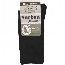 MFH Socks Merino - Black - 39-41