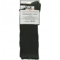 FoxOutdoor Trekking Socks LUSEN Terry Sole - Olive - 39-41
