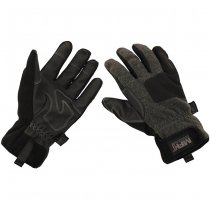 MFHHighDefence Cold Time Gloves Wind Resistant - Grey