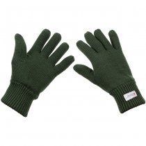 MFH Knitted Gloves 3M Thinsulate - Olive - S