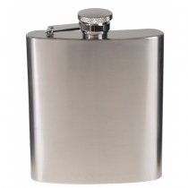 FoxOutdoor Hip Flask 8 OZ / 225 ml - Chrome