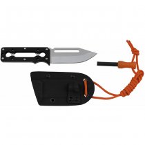 FoxOutdoor OUTLIVE G19 Handle Knife - Black