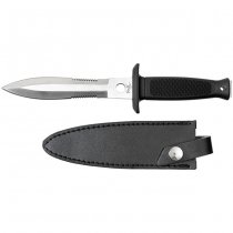 FoxOutdoor Boot Knife Double Edged - Black