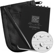 Rite in the Rain All-Weather Notebook Kit 3 x 5 - Black
