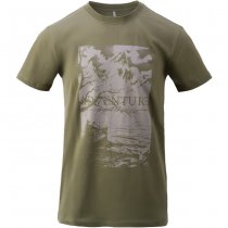 Helikon T-Shirt Adventure Is Out There - Sentinel Light - 3XL
