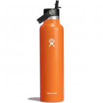 Hydro Flask Standard Mouth Insulated Water Bottle & Flex Straw 24oz
